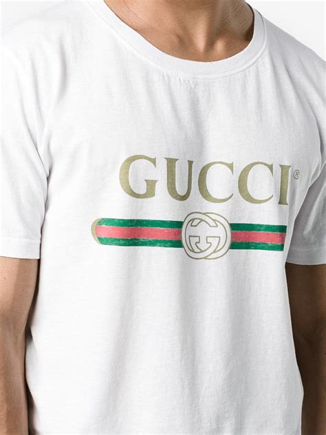 gucci fake logo tshirt|Gucci logo knock off.